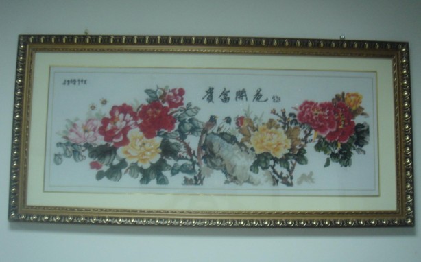 手工十字刺绣